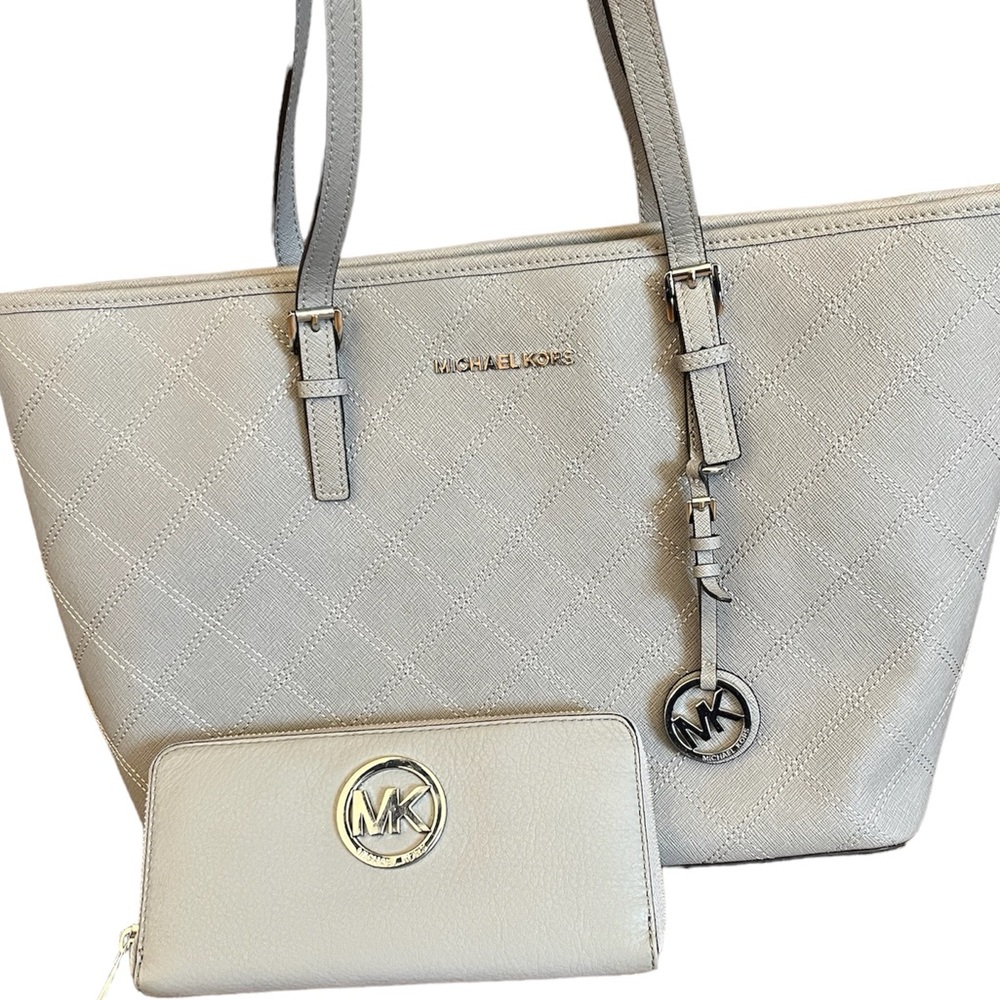 Michael Kors purse and wallet